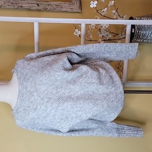 Max Studio Sweater Gray Size Large